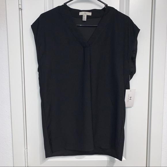 Halston Heritage Tops - NWT H By Halston | Sleeveless V-Neck Blouse